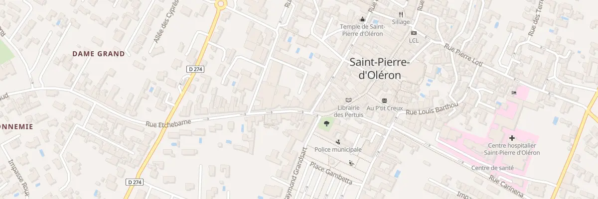 Plan du 9 Rue de la République à Saint-Pierre-d’Oléron