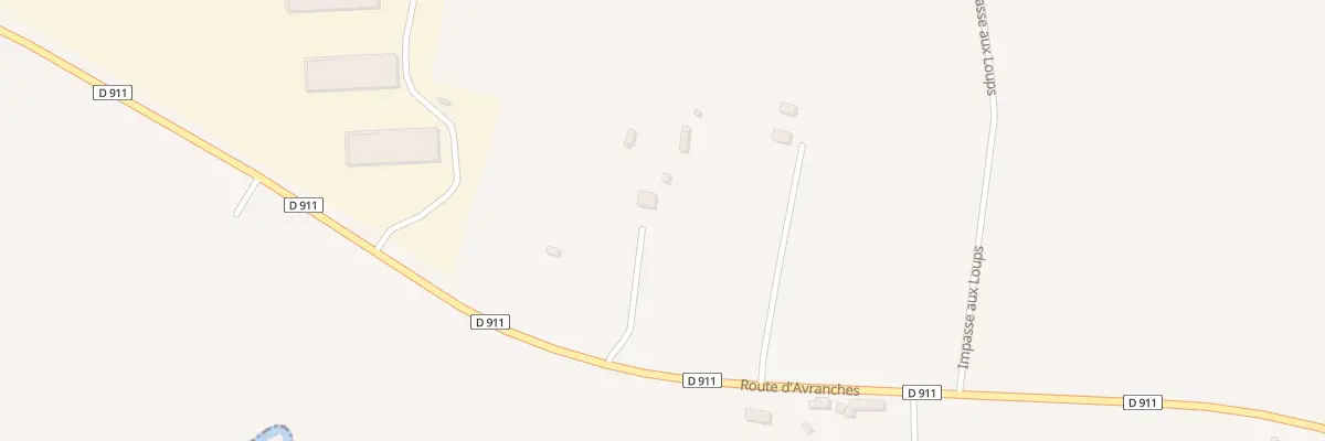 Plan du 3470 Rte d’Avranches - Tirepied à Tirepied-sur-Sée