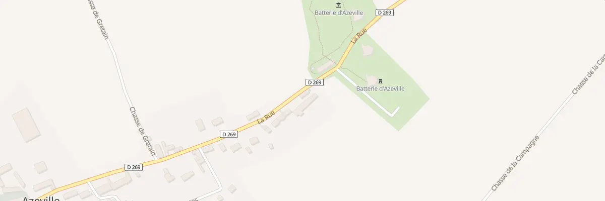 Plan du 41 La Rue à Azeville