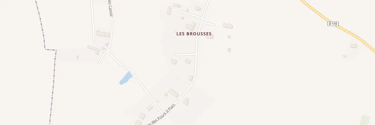 Plan du 14C Les Brousses à Saint-Loup