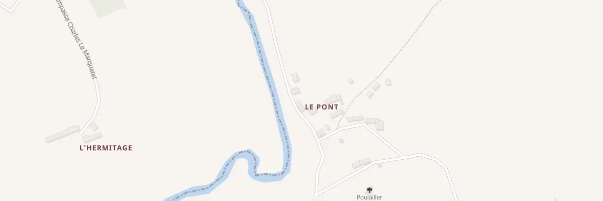 Plan du 5009 Le Pont à La Baleine