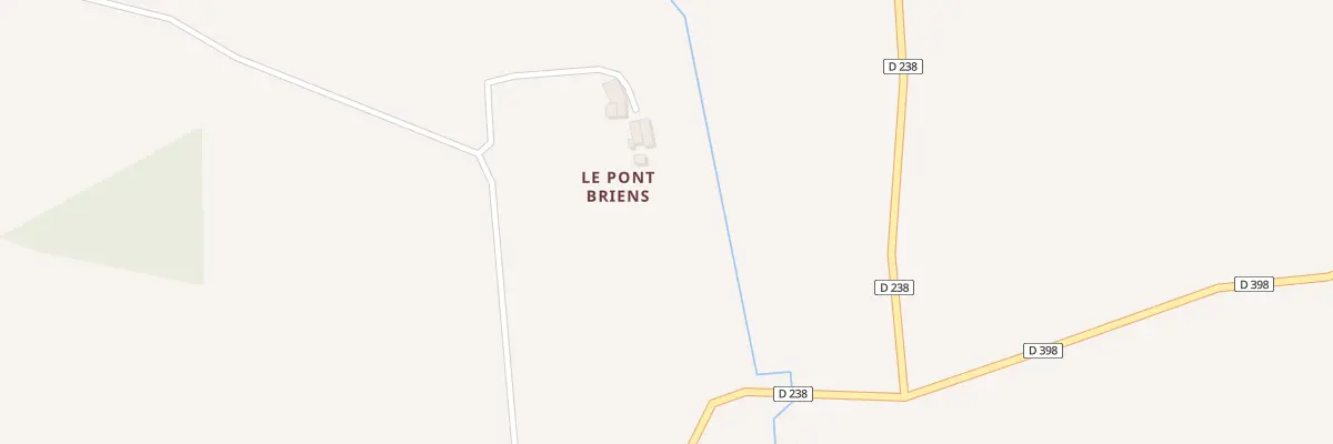 Plan du 5114 Le Pont Briens au Mesnil-Garnier