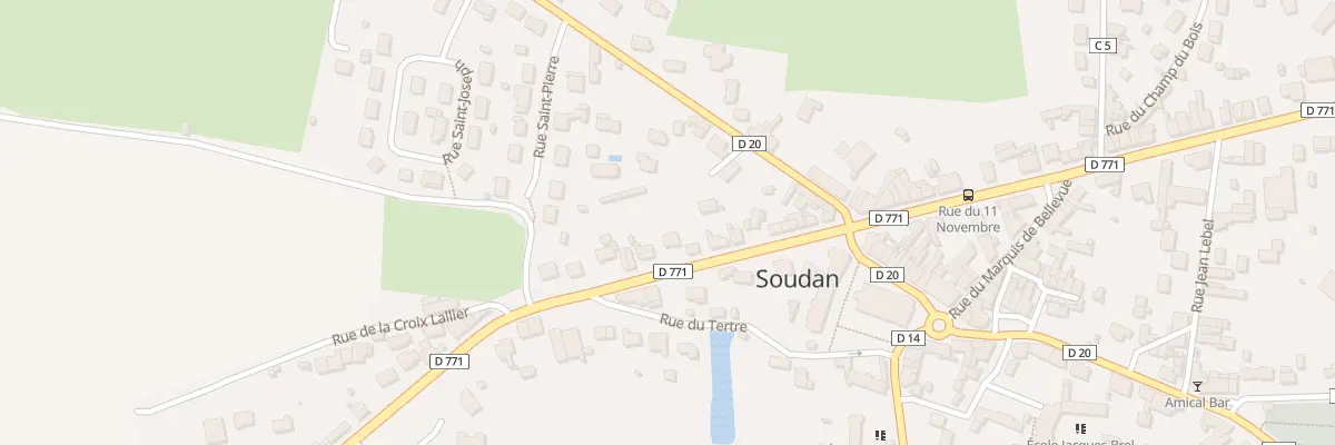 Plan du 19 Rue du Huit Mai 1945 à Soudan