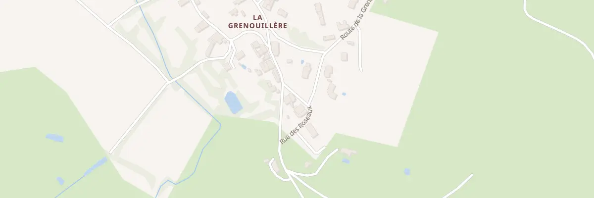 Plan du 30 Rte de la Grenouillère à Rosnay