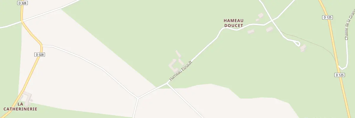 Plan du 4 Hameau Enault à La Pernelle