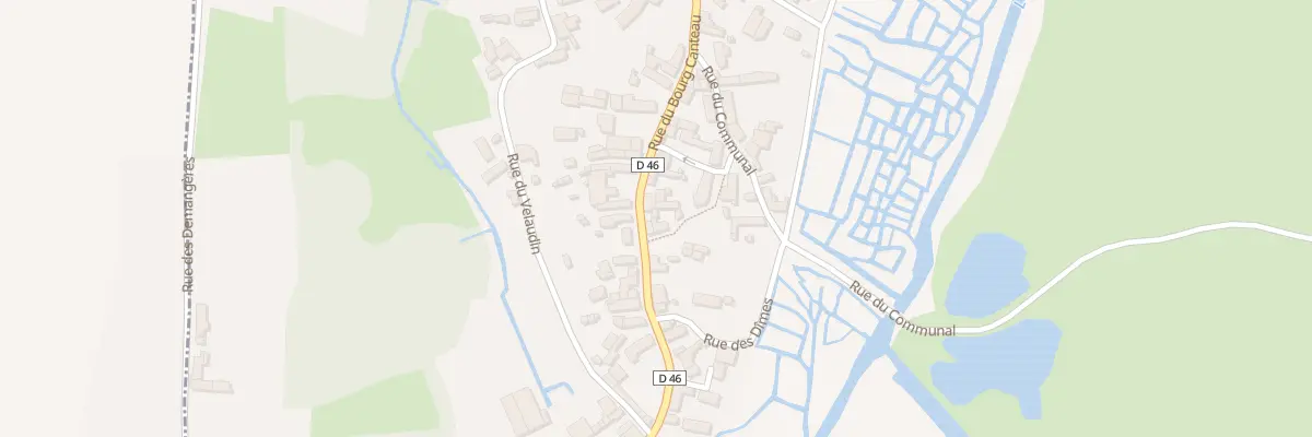 Plan du 5008 Le Bourg à Curzon