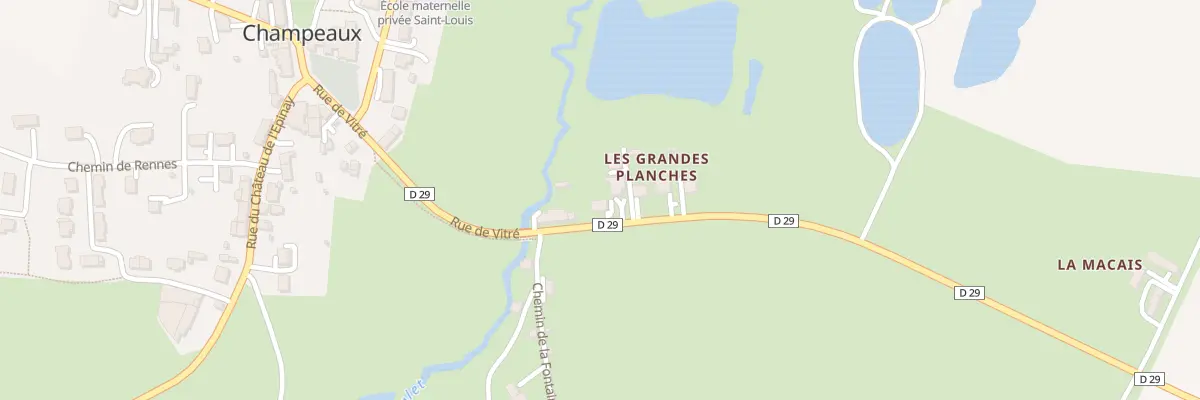 Plan du 5002 La Grande Planche à Champeaux