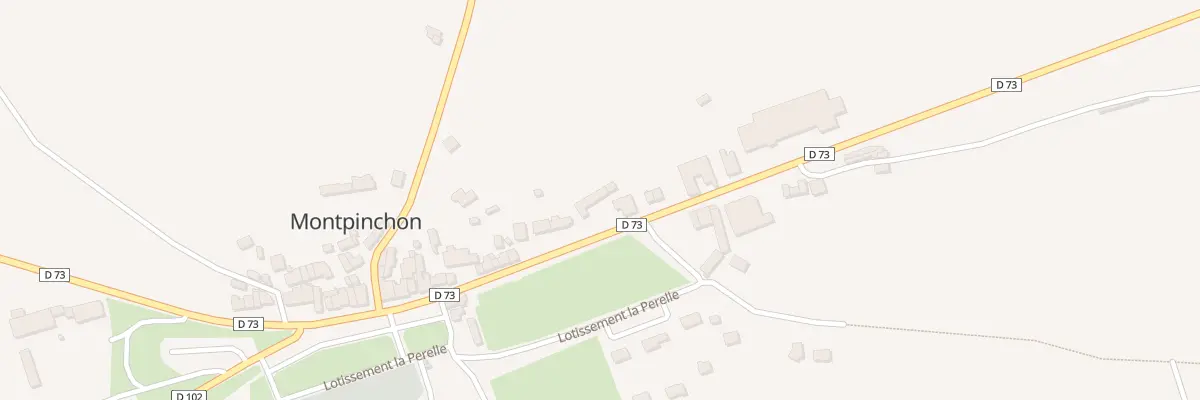 Plan du 33 Rue du Mont à Montpinchon