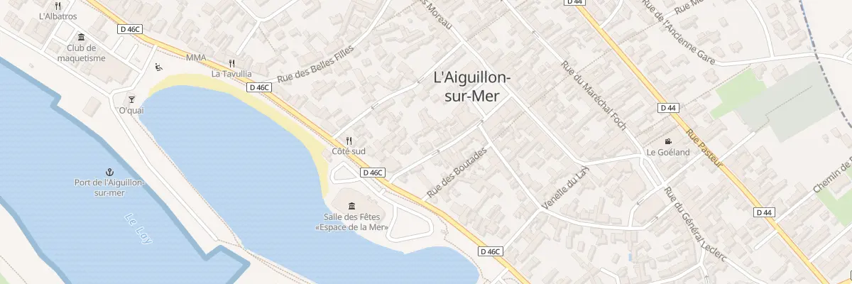 Plan du 10 Rue du porteau rouge à L’Aiguillon-la-Presqu’île