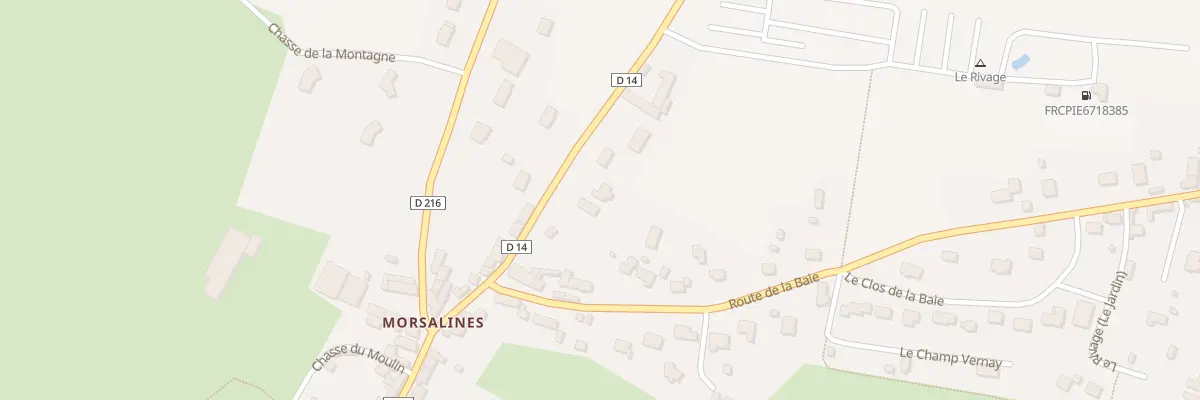 Plan du 36 Hameau du Pont à Quettehou