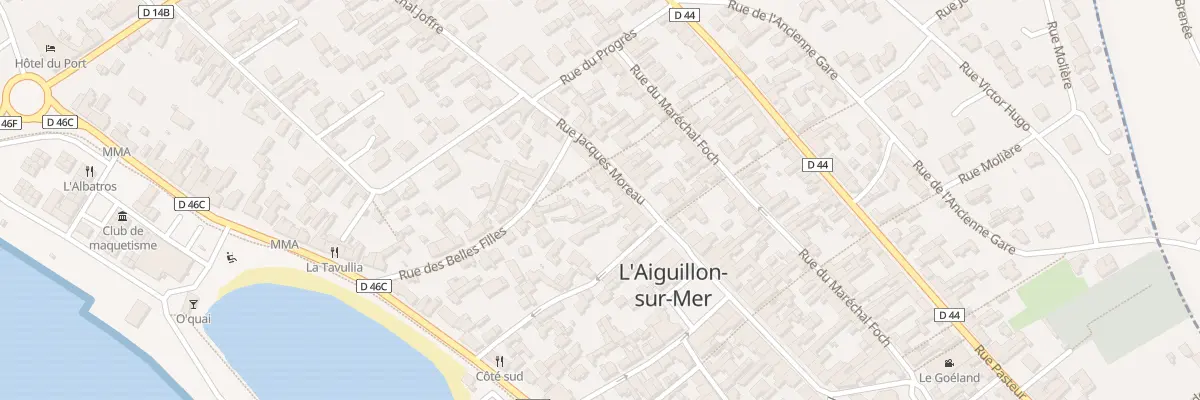 Plan du 20 Rue jacques moreau à L’Aiguillon-la-Presqu’île