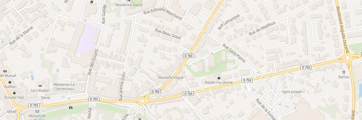 Plan du 21 Rue du colonel taylor à Montaigu-Vendée