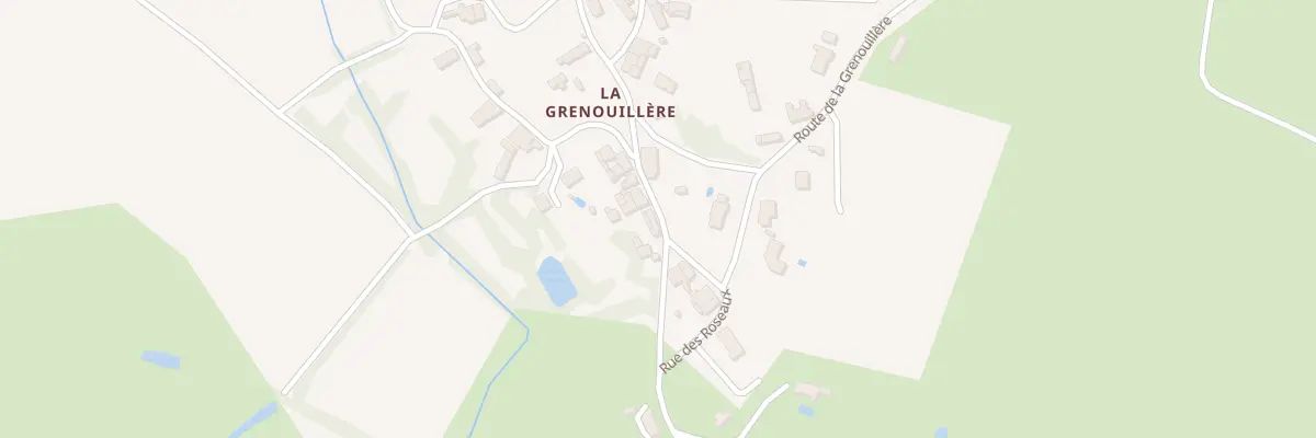 Plan du 28 Rte de la Grenouillère à Rosnay