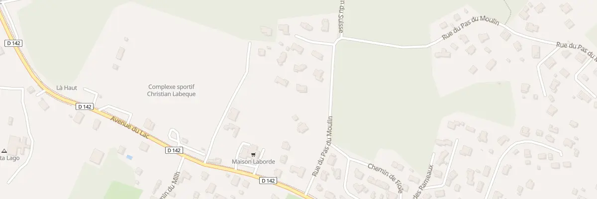 Plan du 600 Rue du Pas du Moulin à Léon