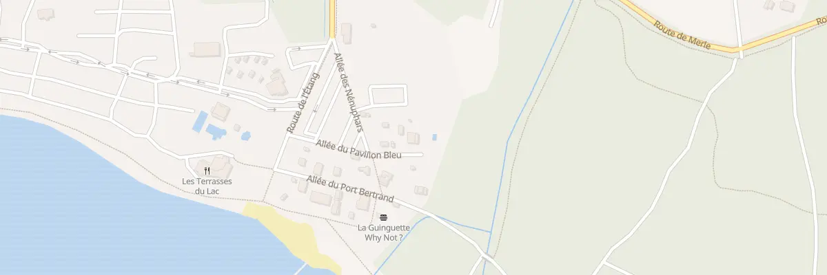 Plan du 173 All du Pavillon Bleu à Vielle-Saint-Girons