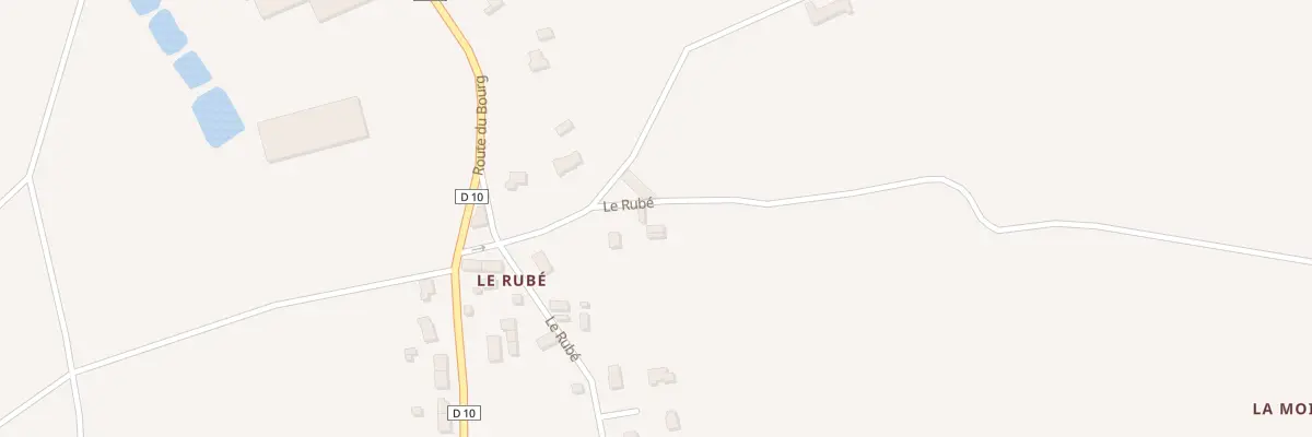 Plan du 10 Le Rube à Sainte-Geneviève