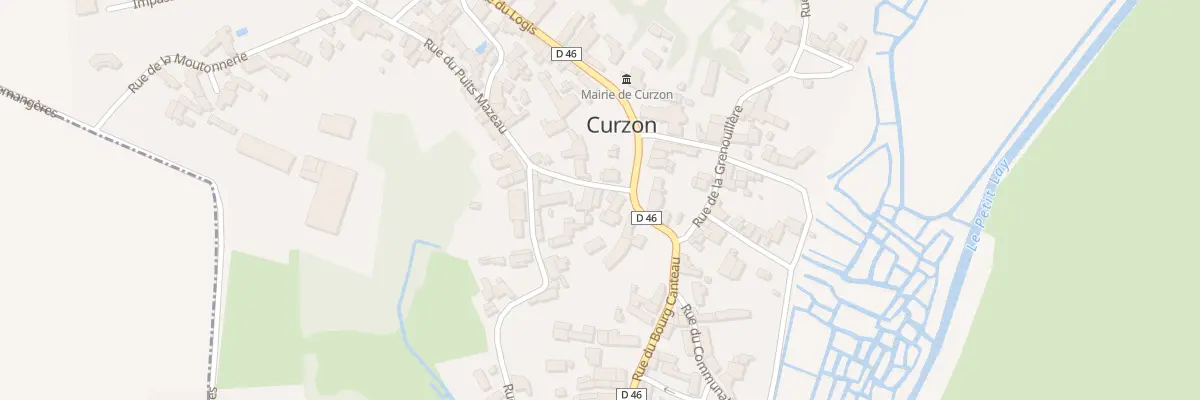 Plan du 6 Pl de la Mairie à Curzon