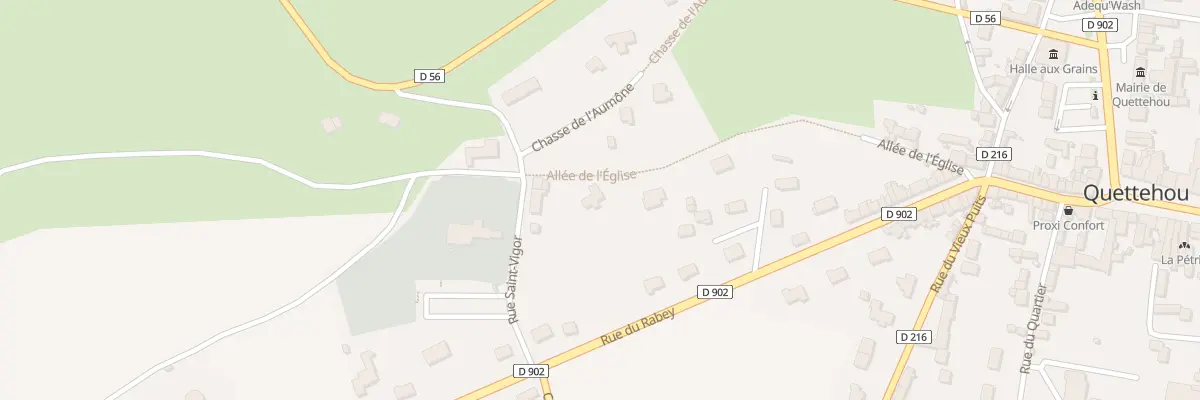 Plan du 57 Rue du Rabey à Quettehou