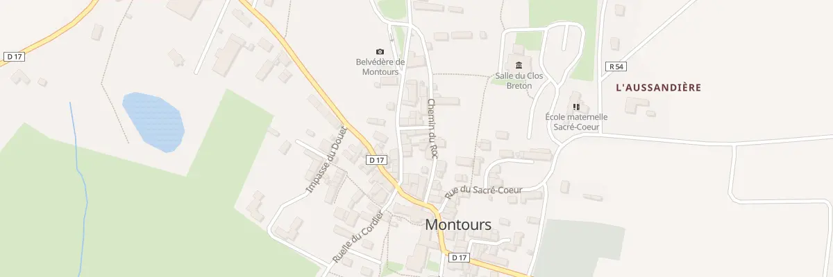 Plan du 9 Rue Du Tertre aux Portes du Coglais