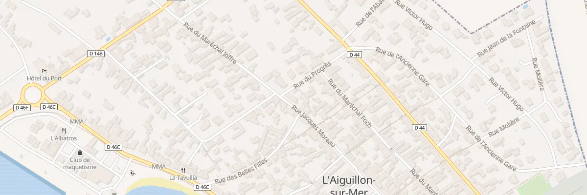 Plan du 1 Rue jacques moreau à L’Aiguillon-la-Presqu’île