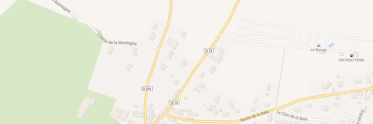 Plan du 61 Hameau du Pont à Quettehou