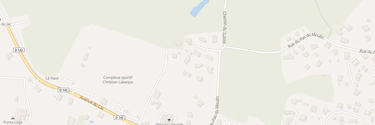 Plan du 588 Rue du Pas du Moulin à Léon