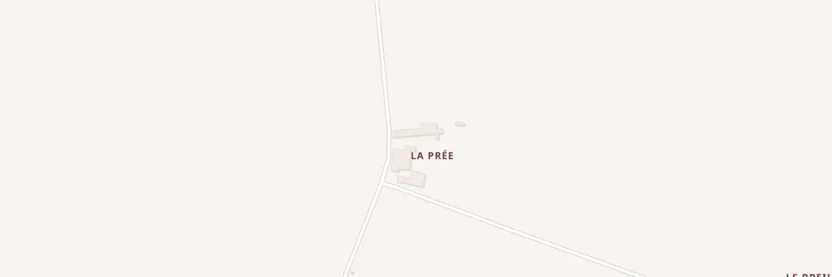 Plan du 5069 La Prée à Forges-la-Forêt