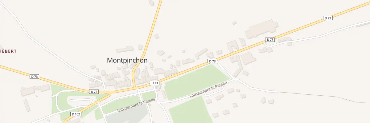 Plan du 29 Rue du Mont à Montpinchon