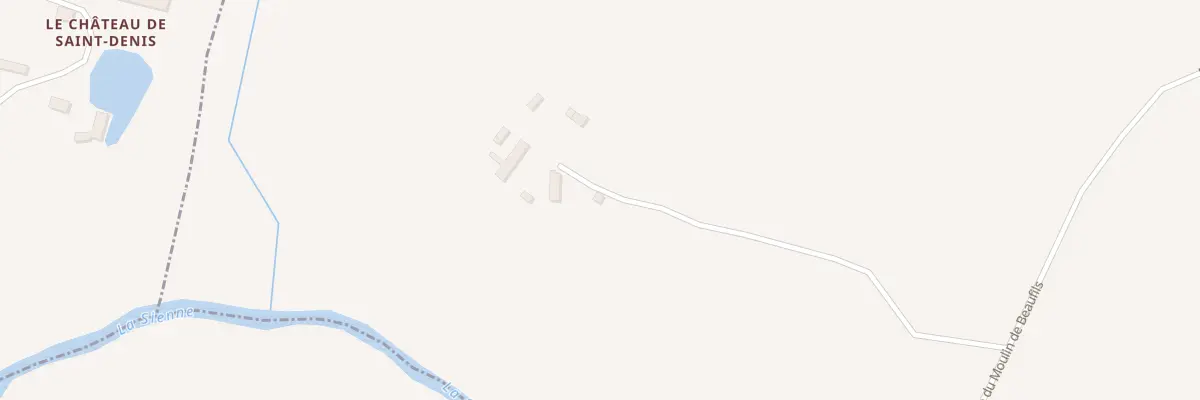 Plan du 18 Rte du Moulin de Beaufils à Hambye