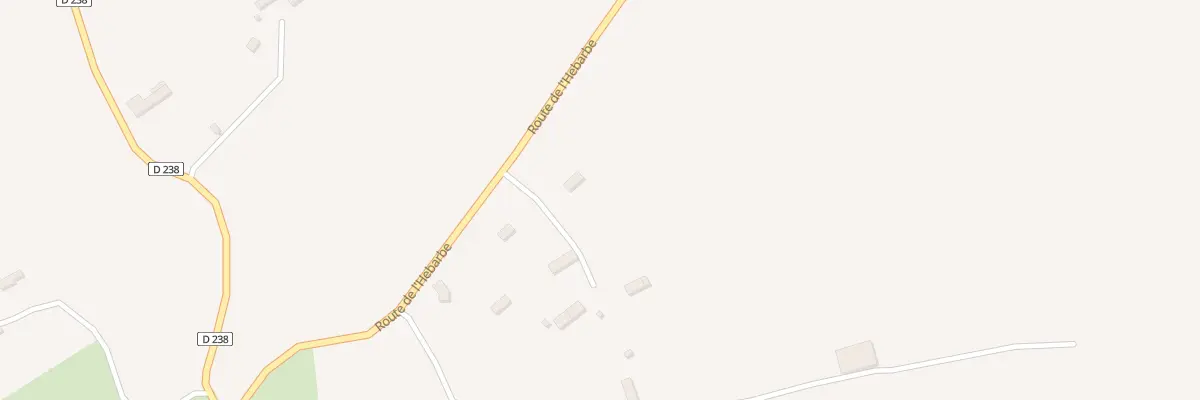 Plan du 990B Rte de l’Hebarbe à Champrepus