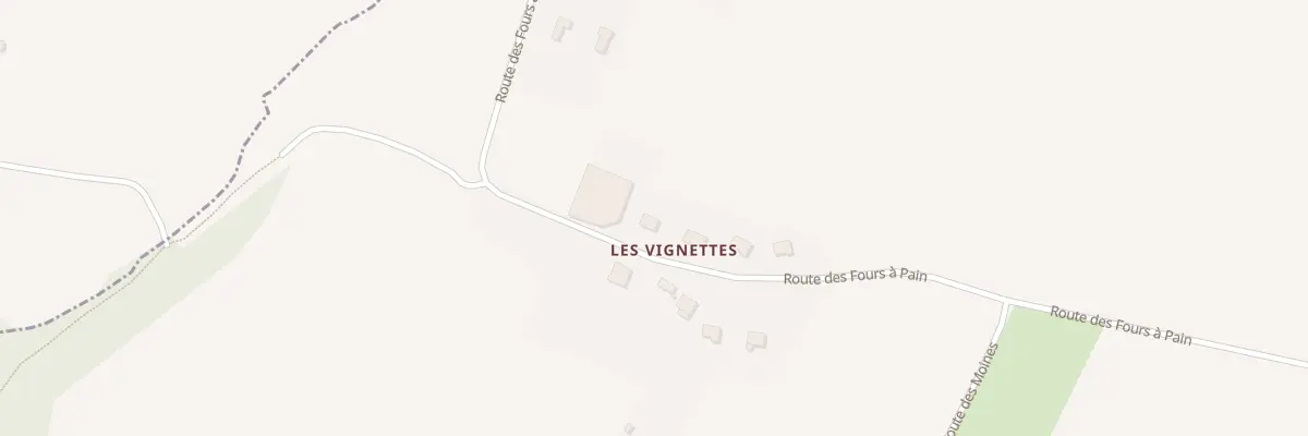 Plan du 8 Les Vignettes à Saint-Loup