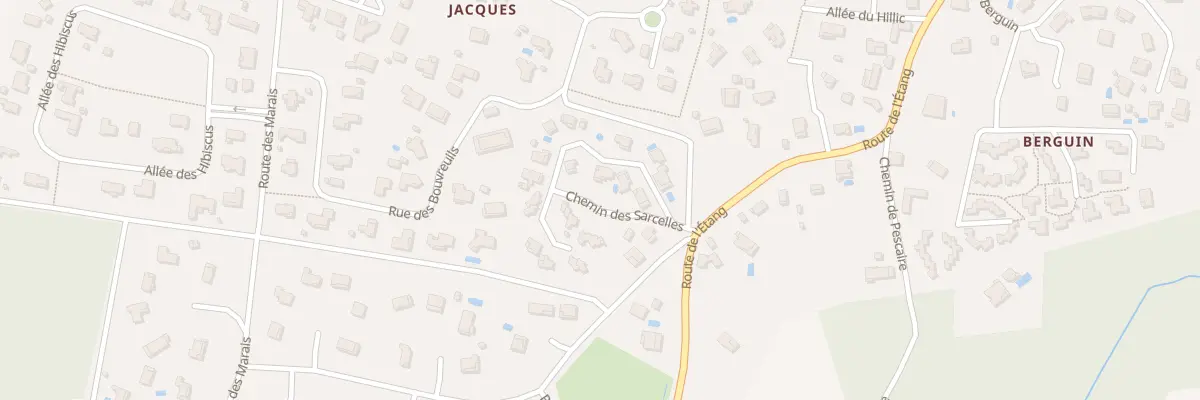 Plan du 325 Rue des Bouvreuils à Vielle-Saint-Girons