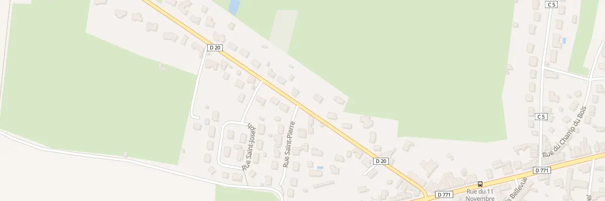Plan du 19 Rue Joseph Lardeux à Soudan