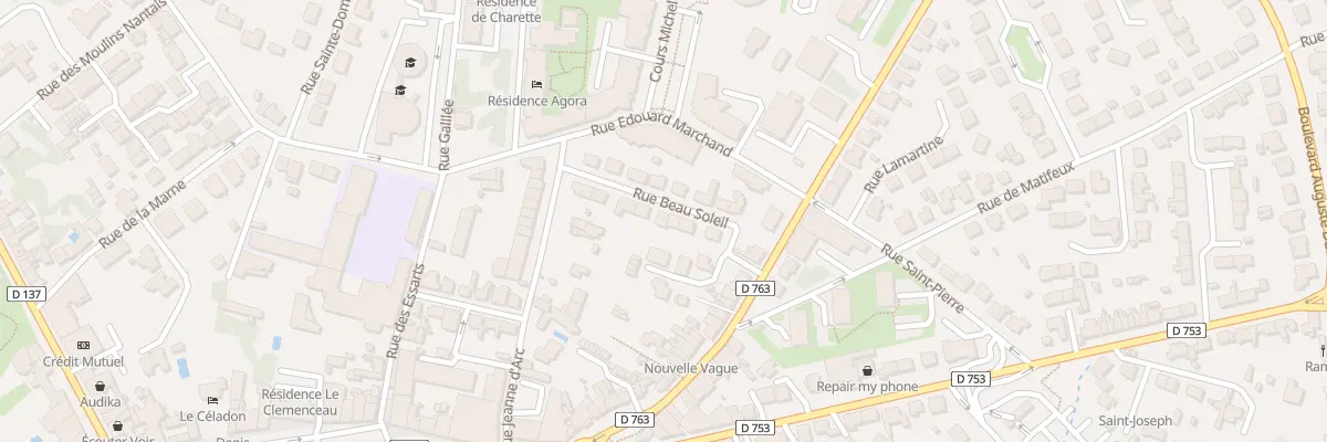Plan du 5B Rue de beau soleil à Montaigu-Vendée