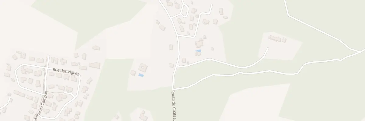 Plan du 13 Rte du Chateau d’Eau à Soustons