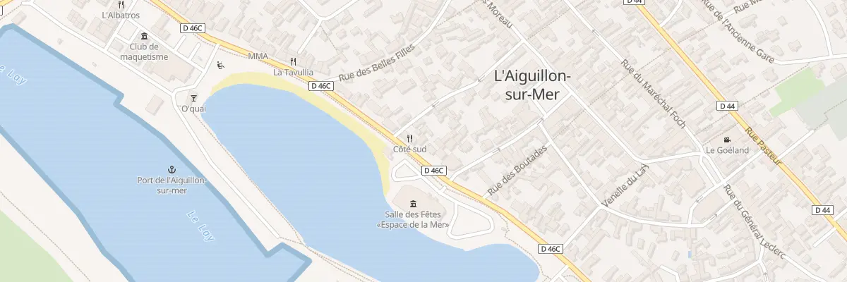 Plan du 55D Av Amiral Courbet à L’Aiguillon-la-Presqu’île