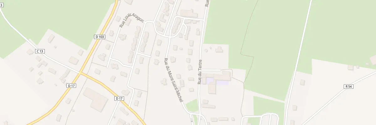 Plan du 20 Rue Du Tertre aux Portes du Coglais
