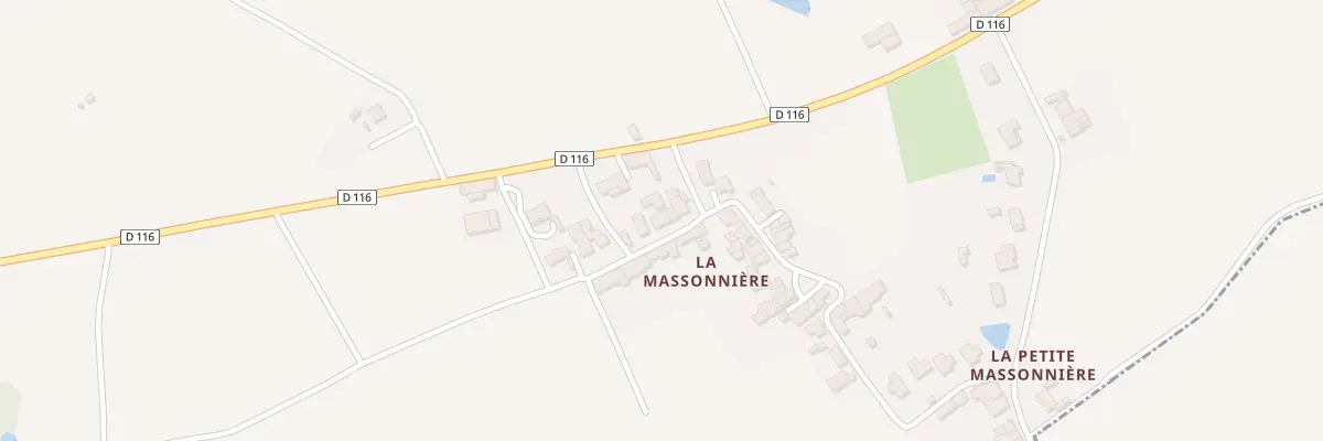 Plan du 302 La Massonnière à Vallet
