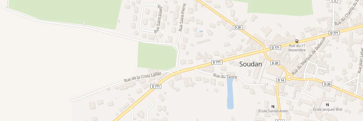 Plan du 27B Rue du Huit Mai 1945 à Soudan