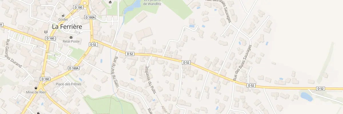 Plan du 41 Rue du bout de ville à La Ferrière