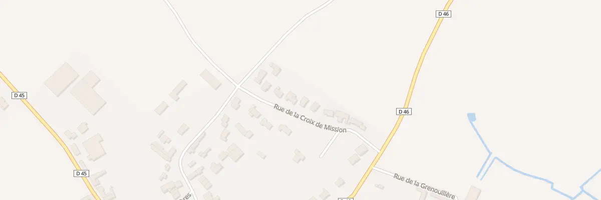 Plan du 6B Rue de la Croix de la Mission à Curzon
