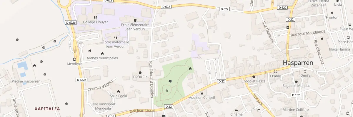 Plan du 7 Imp de Gostukoa à Hasparren