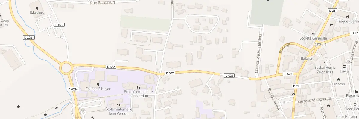 Plan du 62 Rue Bordaxuri à Hasparren