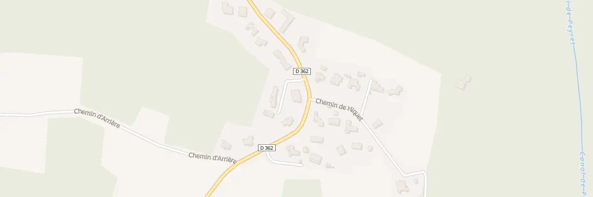 Plan du 901 Rte de St Barthelemy à Biaudos