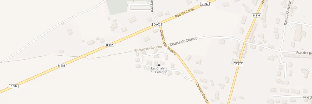 Plan du 9002 Che des Noyers à Quettehou