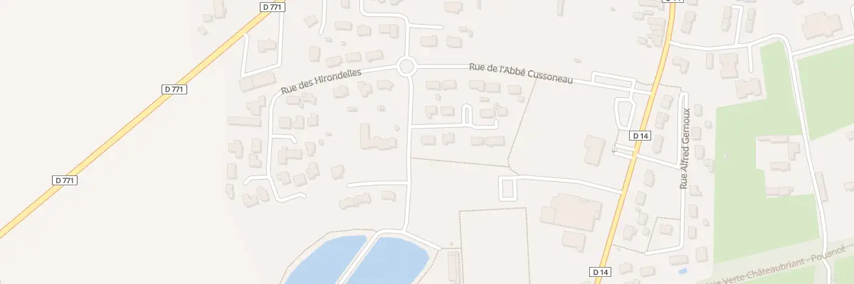 Plan du 12 Rue de l’Abbe Cussonneau à Soudan