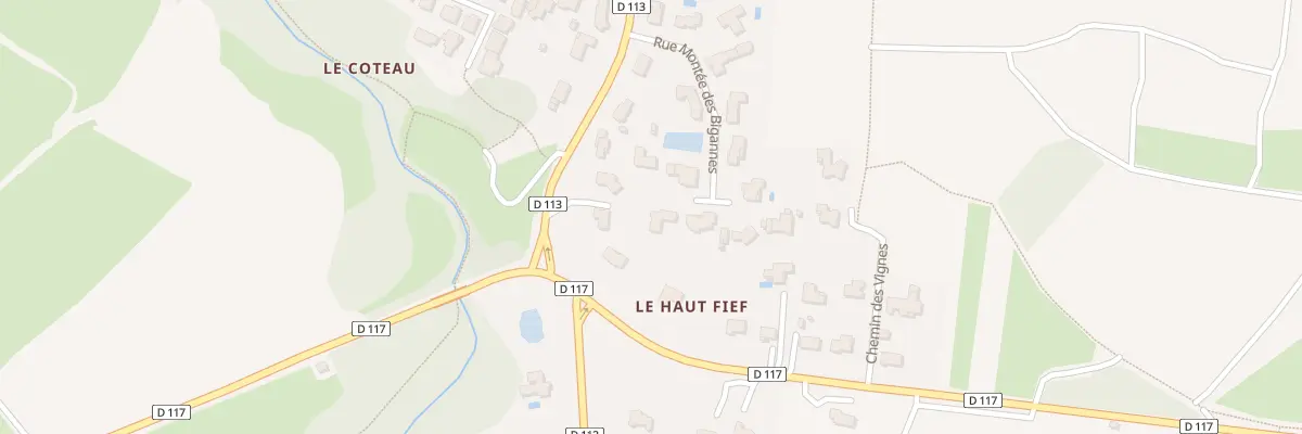 Plan du 39 Rue du Gué à Gorges