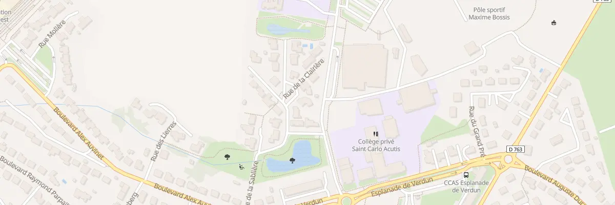 Plan du 6 Rue de la sabliere à Montaigu-Vendée