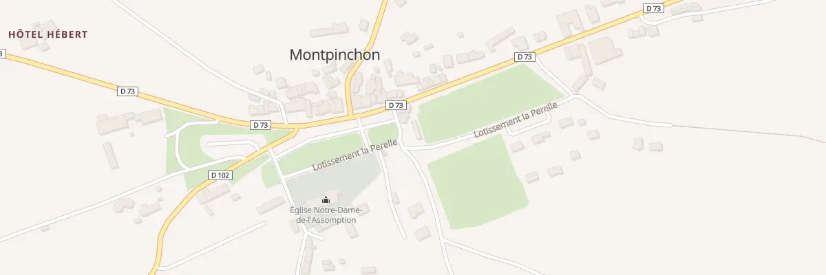 Plan du 3 Pla Saint Laurent à Montpinchon