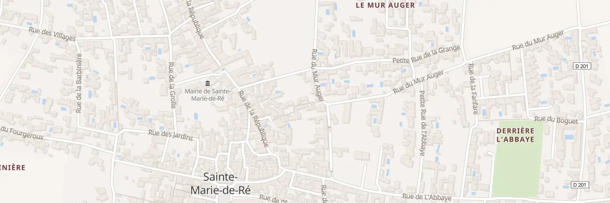 Plan du 11 Rue des Rosees à Sainte-Marie-de-Ré